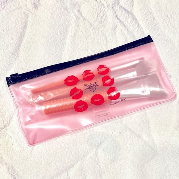 LARUCE BEAUTY 3-Piece Contour Brush Set with @ServicedbyE Limited Edition NEW! - Picture 3 of 6